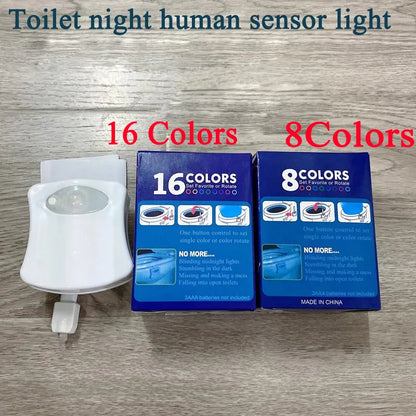 Horizon Multi-Color Toilet Seat Smart Motion Sensor Light