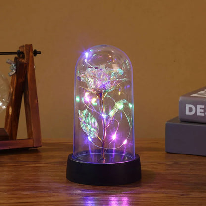 Horizon 1pc Hot LED Enchanted Galaxy Rose Eternal Beauty Rose