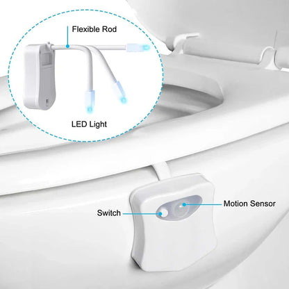 Horizon Multi-Color Toilet Seat Smart Motion Sensor Light